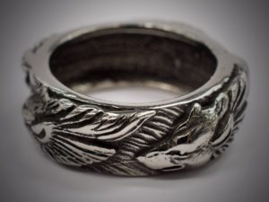 Кольцо Волчье silver