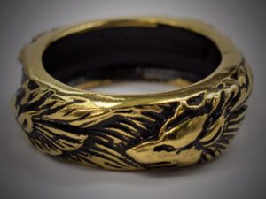 Кольцо Волчье gold