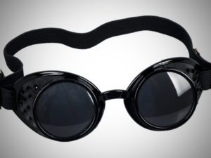 Киберпанковские очки гогглы black black glasses