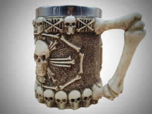 Кружка 3D Черепа и кости