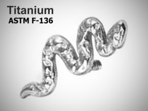 Лабрет 1.2мм Змея Silver из титана ASTM F-136