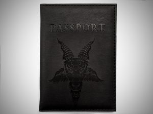 Обложка для паспорта Бафомет