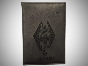 Обложка для паспорта Skyrim
