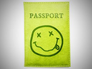 Обложка для паспорта Nirvana