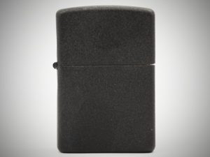 Зажигалка матовая бензиновая Black