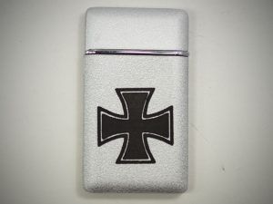 Зажигалка турбо Череп газовая