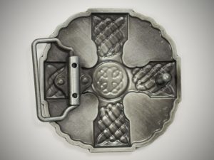 Пряжка Кельтский крест с узором